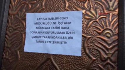 Rize Mevsimlik Işçi Alımı Için Gece Boyunca Beklediler, Sabah Olunca Şok Yaşadılar!