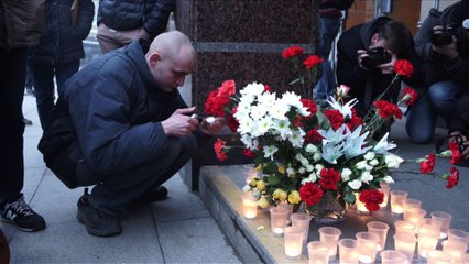 Russie : la douleur après l'attentat à Saint-Pétersbourg