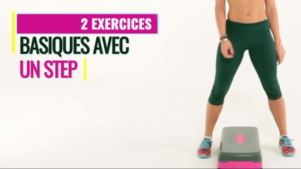 Nos idées d'exercices pour se muscler avec un step