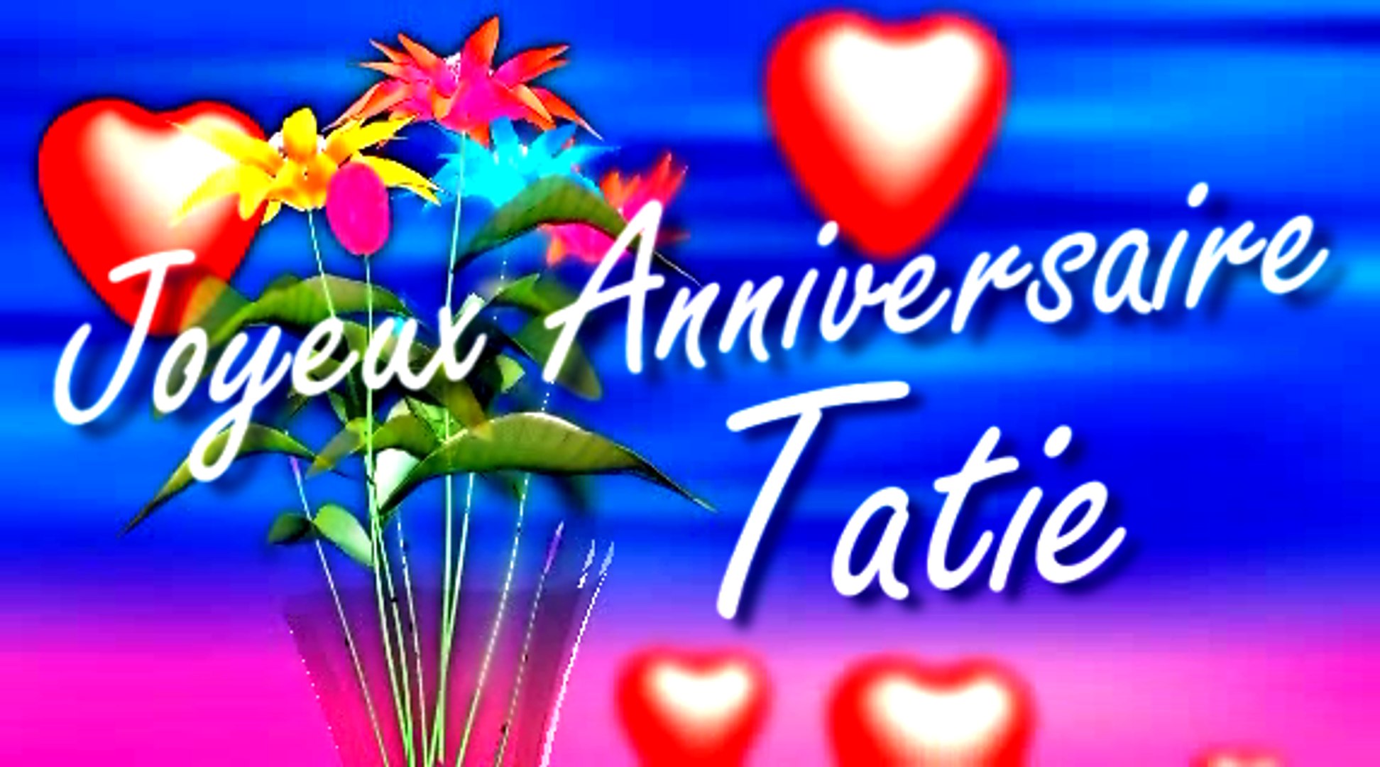 Joyeux Anniversaire Tatie Video Dailymotion