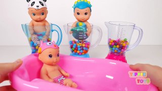 Blender Candy and Baby Doll Bath Time For Kids-znodeBgfg2w