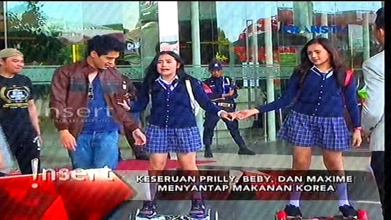 PRILLY - BEBY - MAXIME, Sedang Menikmati Makan Siang - Insert 4 April 2017