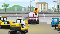 Amarillo Tractor y Camiones y Amigos Videos Para Niños - Seezis