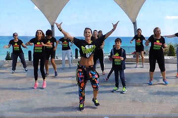 Zumba Dance Aerobic Workout - No Voy a Llorar - Zumba Fitness For Weight Loss