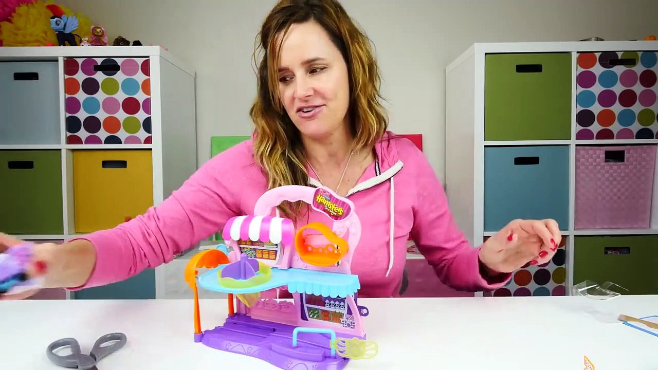 Hamsters in a House Toys! Super Market, Styling Studio and Hamste