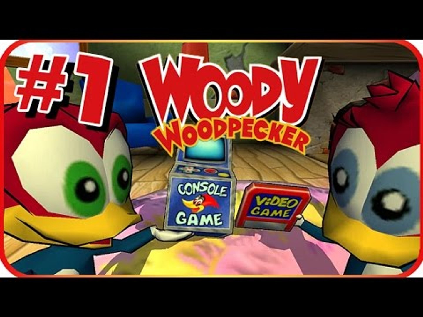 Woody Woodpecker: Escape from Buzz Buzzard Park Walkthrough Part 1 (PS2,  PC) Level 1 - Space Part A - video Dailymotion