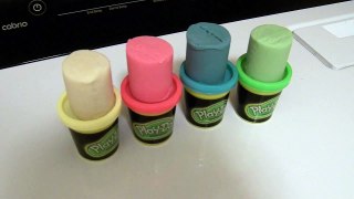 GLOW IN THE DARK PLAY DOH FAIL! AND MELISSA & DOUG REAL CAN OPENER & CANS--mIiZNI2