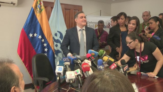 Defensor del pueblo de Venezuela niega ruptura del orden constitucional