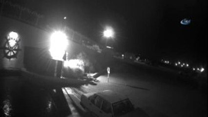 Otomobil Köprüden Böyle Uçtu