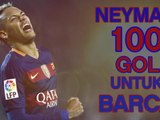 SEPAKBOLA: La Liga: Neymar - 100 Gol Untuk Barca