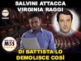 Di Battista Smaschera  Salvini......Vergognoso.