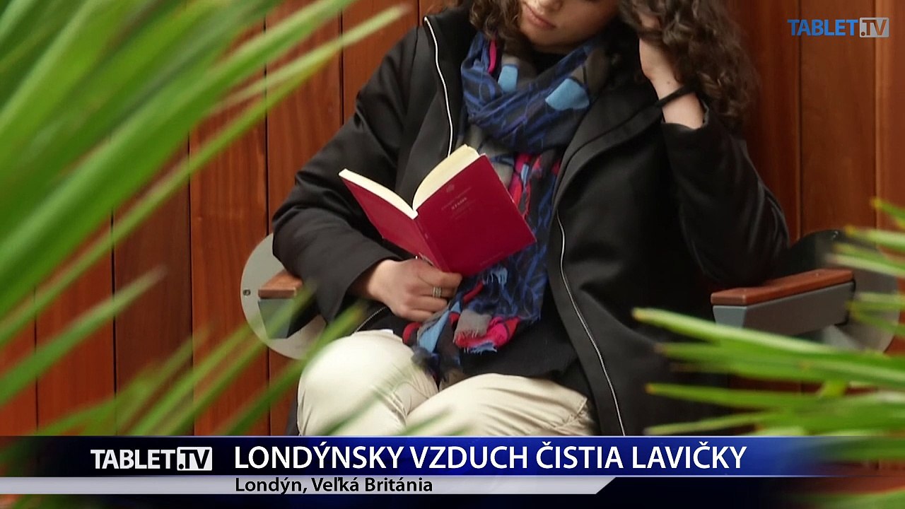 V Londýne umiestnili lavičku na čistenie vzduchu