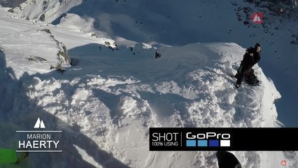 GoPro run Marion Haerty - 2nd place - Swatch Xtreme Verbier FWT17