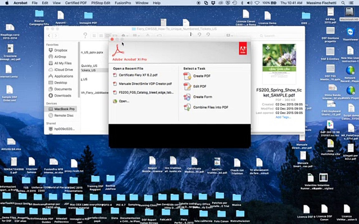 Demo JobMaster Biglietti con cod. progressivo