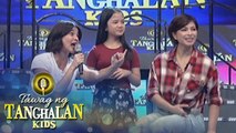 Tawag ng Tanghalan Kids: Anne thanks the hurados for giving her singing tips