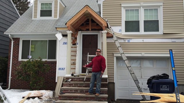 North Caldwell Portico Design & Installation Company 973 487 3704