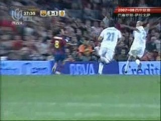 Magnique controle de Inistea FC Barcelona Vs Zaragza