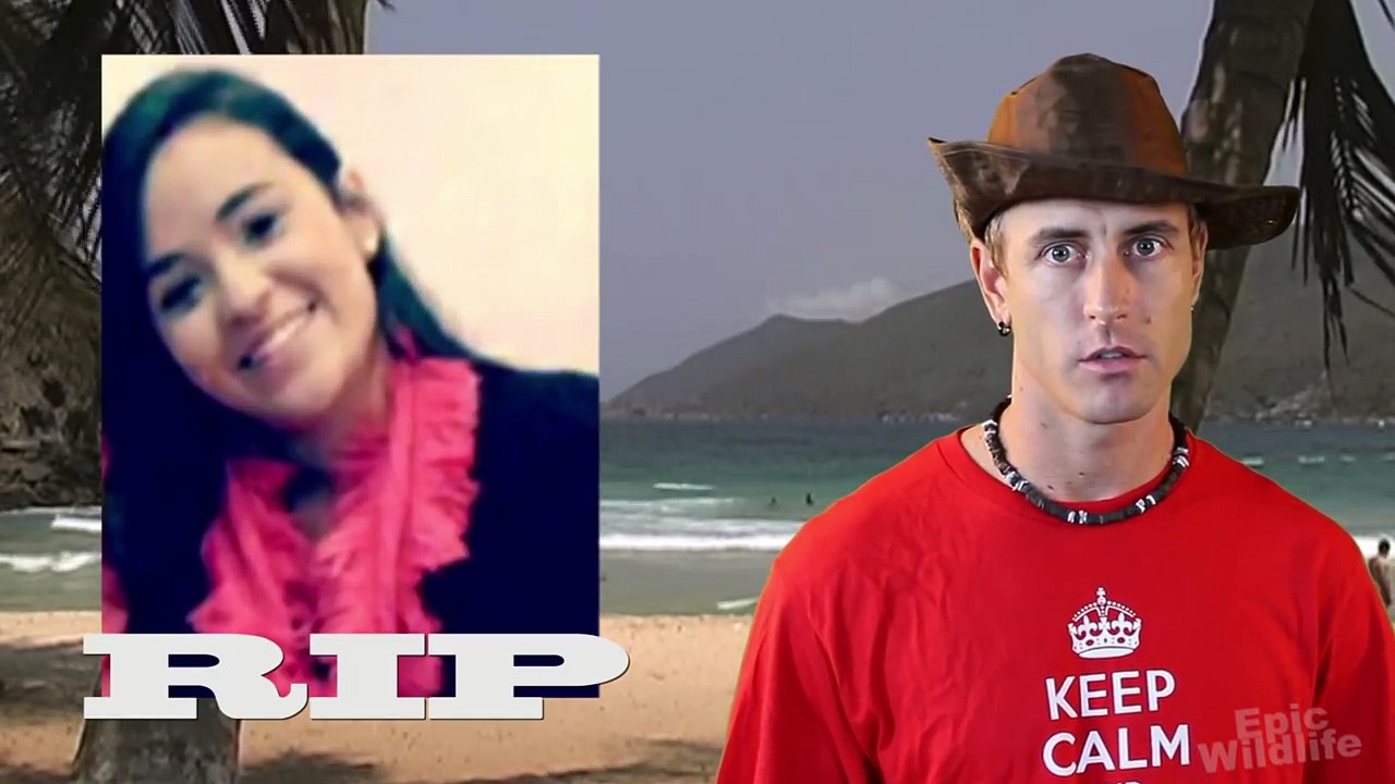 Shark Attack Brazil - Girl Attacked by Shark Video Caught on Government Camera
