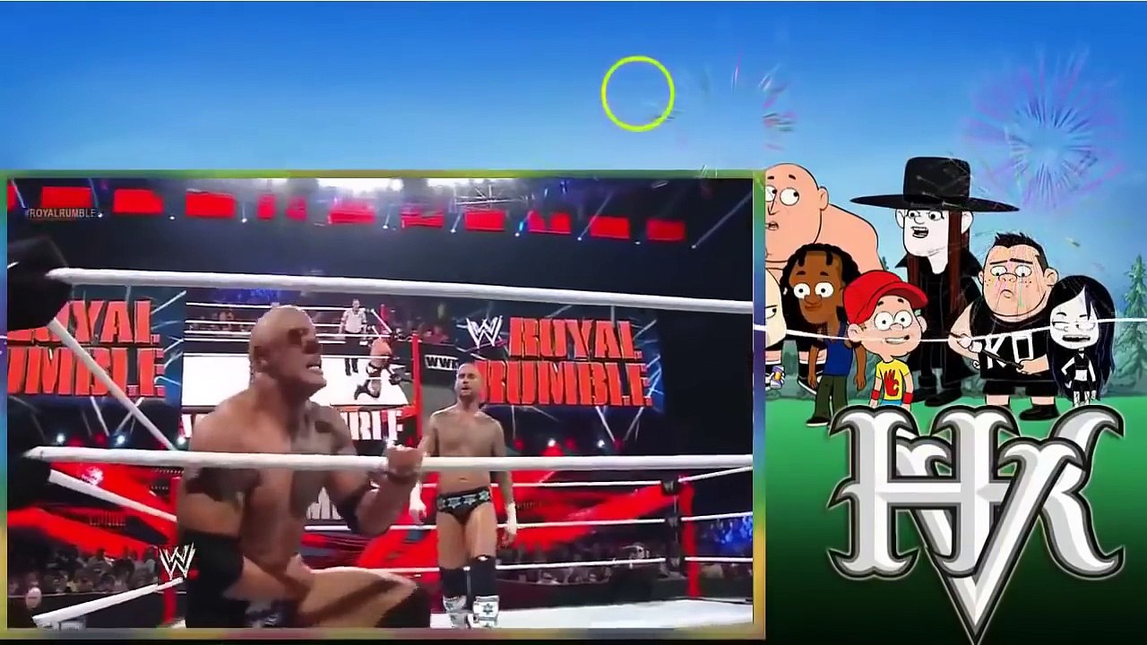 WWE CM Punk vs The Rock Full Match Royal Rumble 2017 720p HD