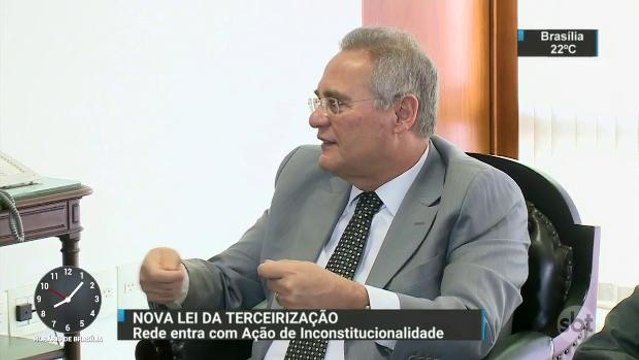 Renan Calheiros diz que governo Temer parece a Seleção Brasileira de Dunga