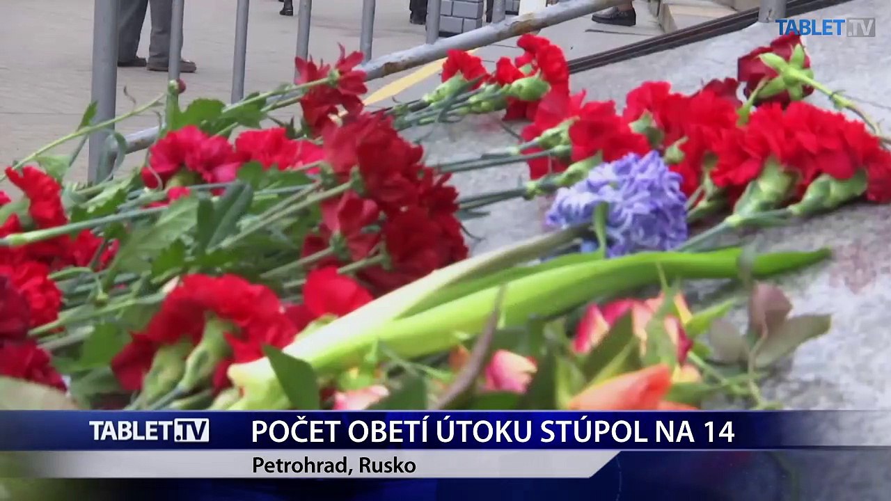 ÚTOK V PETROHRADE: Zomrelo už 14 ľudí. Podozrivý je Kirgiz A. Džalilov