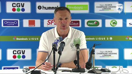 Les réactions après RC Strasbourg-FCSM (2-0)
