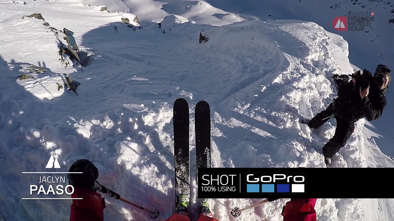 GoPro run Jackie Paaso - Swatch Xtreme Verbier FWT17