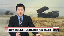 S. Korean Army unveils multiple rocket launcher Chunmoo for first time