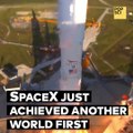 SpaceX re-launched (and landed) a used rocket