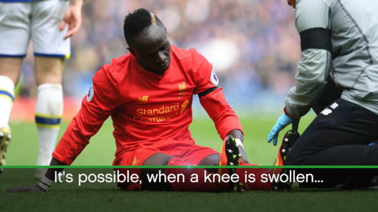 Klopp fears the worst over Mané injury