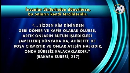 İslam'da baskı ve zorlama yoktur -2-