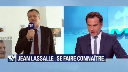 Jean Lassalle  "ce qui va devenir historique c'est mon élection"