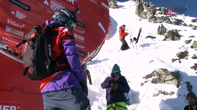 Adrénaline - Snowboard : Le run vainqueur d'Anne Flore Marxer sur l'Xtreme Verbier 2017