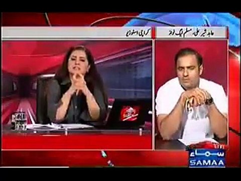 Intensive fight between Abid Sher Ali & Sharjeel