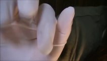 【ASMR】SkSk & Hand Movements(Latex Gloves) Binaural【音フェチ】