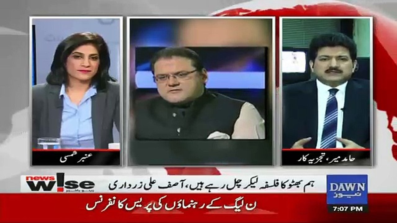 Aaj Ki Peoples Party Ka Wo Nazriya Aur Vision Nahi Hai Jo Zulfiqar Ali Bhutto Ka Tha-Hamid Mir