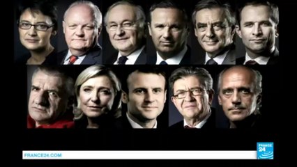 Présidentielle : les onze candidats se retrouvent pour un débat télévisé inédit