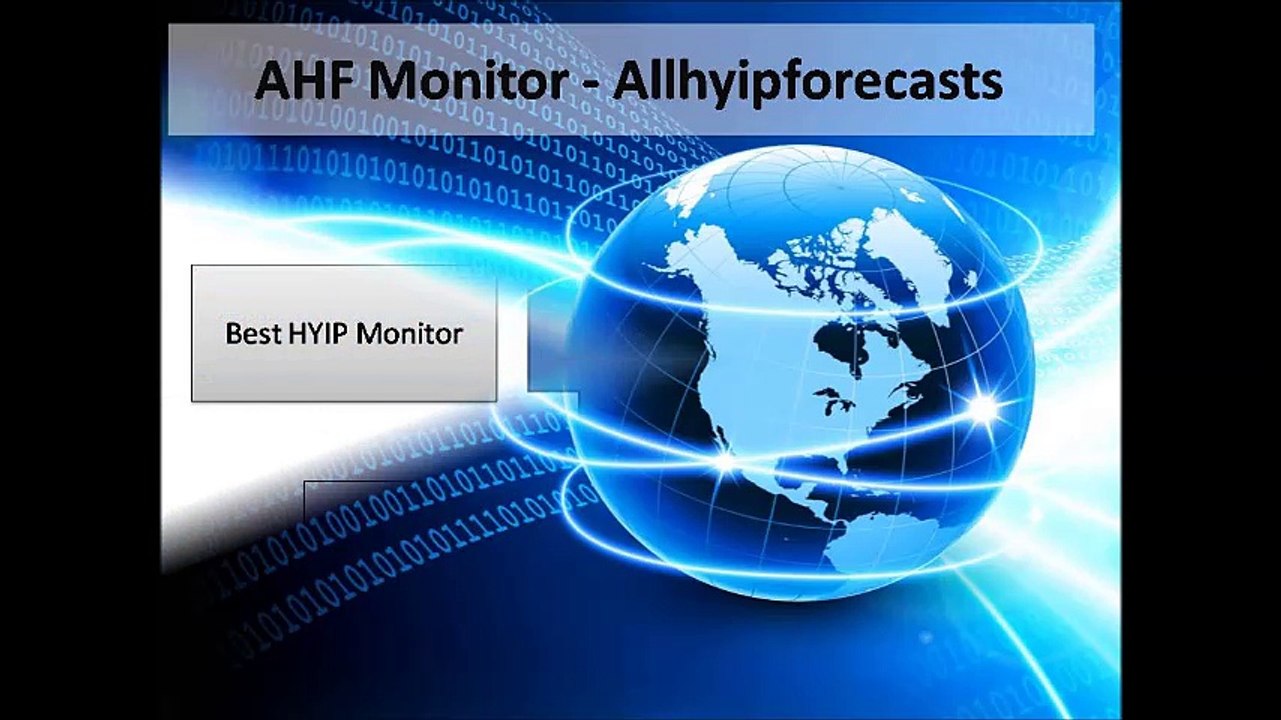 High Yield Investment Program Monitors