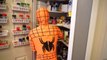 Poison Ivy Vs Orange Spiderman In Real Life SuperHero Mov