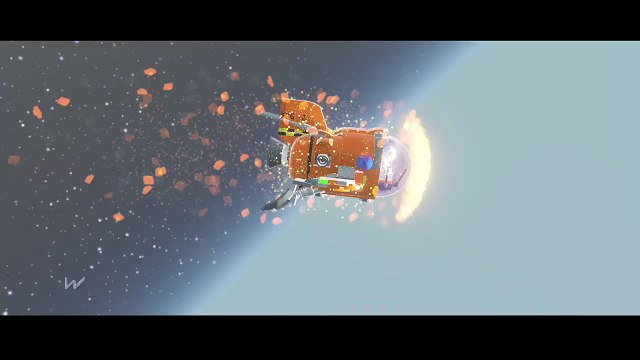LEGO Worlds Gameplay - Brick Effect 3 Landing on a new Planet (Xbox One 2017)