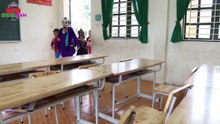 Frozen Elsa & Spiderman  AT SCHOOL Learn COLOR! Anna is Teacher! w_ Prank Joker Hulk Superhero fun-JP8TJRK