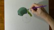 Drawing of some limes - How to draw 3D Art-t