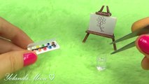 Miniature Watercolor Set DIY (actually works!) - Art Supplies - YolandaMeow♡--p0L3fJ4w