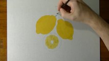 Drawing of some lemons - How to draw 3D Art-CGhsss8W