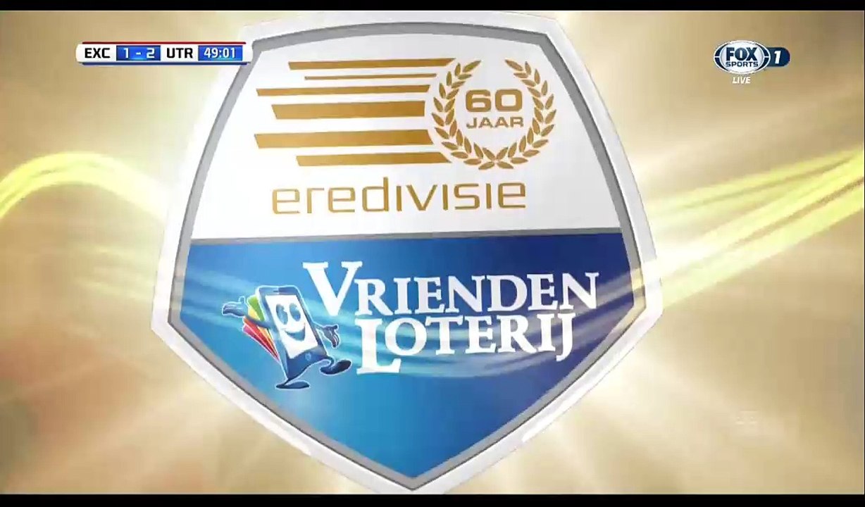 Willem Janssen Goal HD - Excelsior 1-2 Utrecht - 04.04.2017