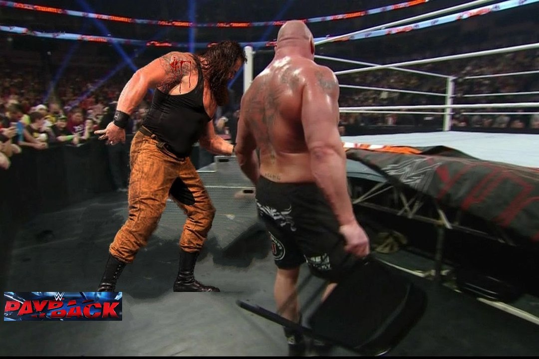 Brock Lesnar vs Braun Strowman-Universal Champions Payback 2017