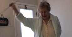 87-Year-Old Grandma Baton Twirls Like a Pro