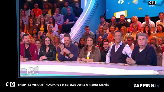 Cyril Hanouna – TPMP : le vibrant hommage d’Estelle Denis à Pierre Menès (vidéo)