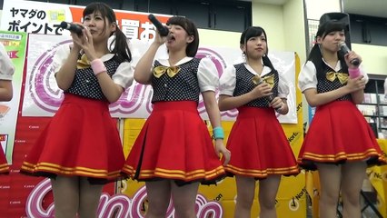 アイドル QunQun ミニライブ ヤマダ電機イベント、福岡志免本店 20151226
