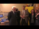 Milano - Il Presidente Mattarella visita la fondazione Don Gnocchi (04.04.17)